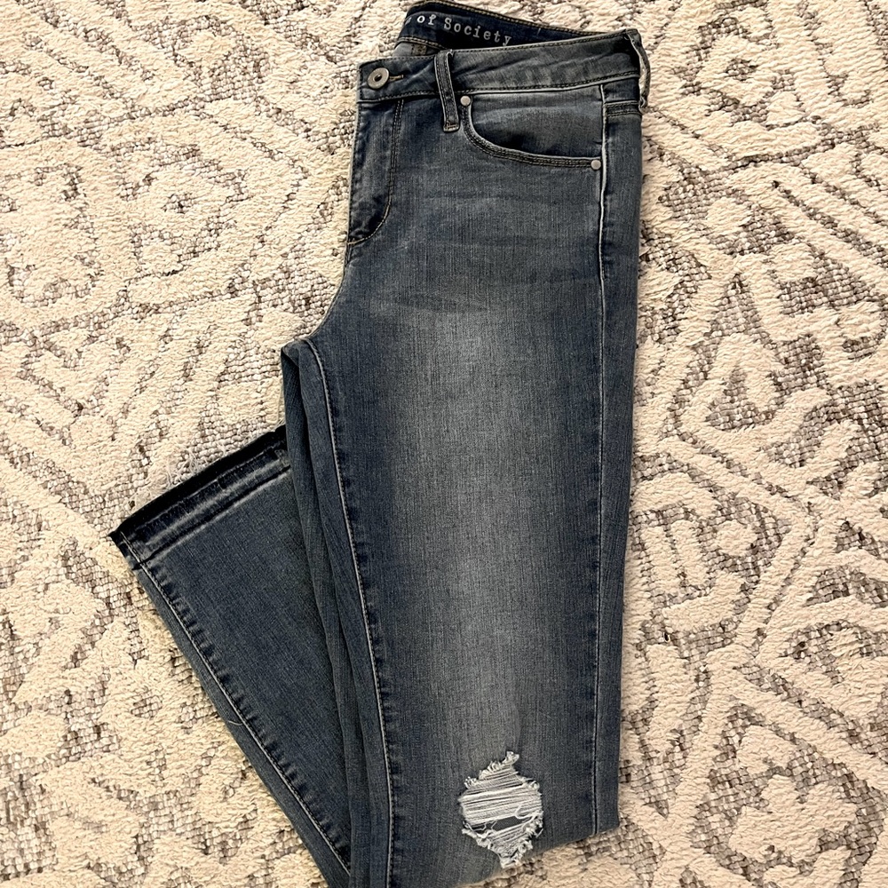NWOT Articles of Society straight leg jeans, sz 27